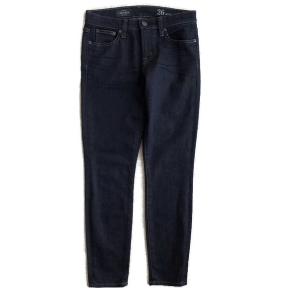 J. Crew Denim - J. Crew Dark Wash Toothpick Jeans-Sz 26 Ankle MINT